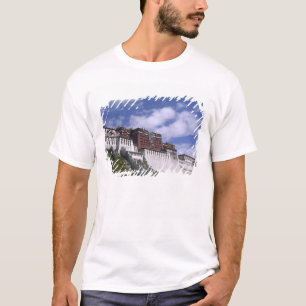 Potala Palace op de berg, het huis van de Dalai T-shirt
