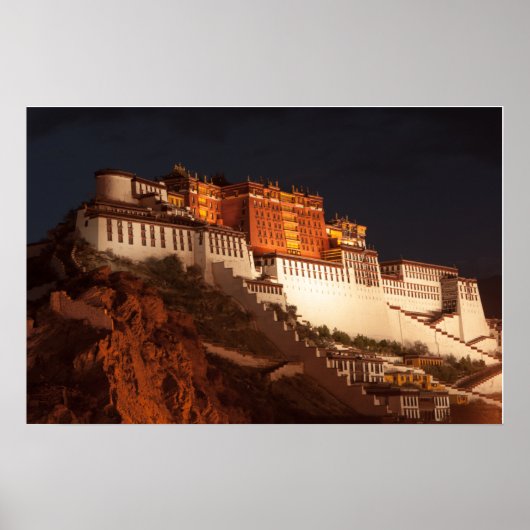 Potala Palace Poster Print (Voorkant)