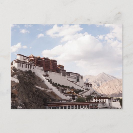 Potala Palace Tibet Briefkaart (Voorkant)