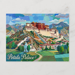 Potala-paleis China Briefkaart
