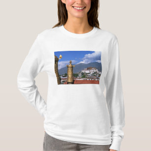 Potala-paleis in Lhasa, Tibet gefotografeerd vanui T-shirt