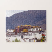 Potala-paleis in Lhasa - Tibet Legpuzzel (Horizontaal)