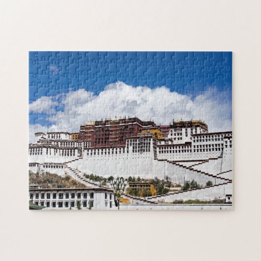 Potala-paleis in Lhasa - Tibet Legpuzzel (Horizontaal)