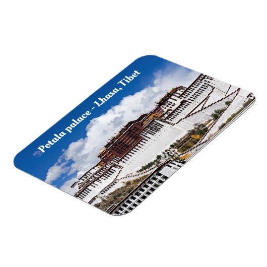 Potala-paleis in Lhasa - Tibet Magneet (Linkerzijde)