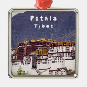 Potala-paleis in Lhasa - Tibet Metalen Ornament
