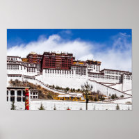 Potala-paleis in Lhasa - Tibet