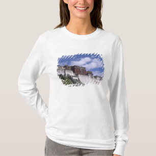 Potala-paleis op berg de thuisbasis van de Dalai T-shirt