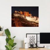 Potala, Tibet, afdrukken, waardevol Poster papier  (Thuiskantoor)