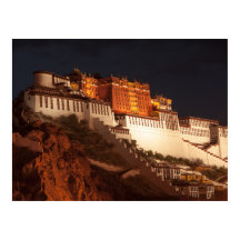 Potala, Tibet, afdrukken, waardevol Poster papier 