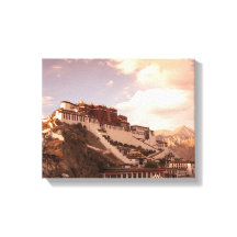 Potala Tibet Canvas