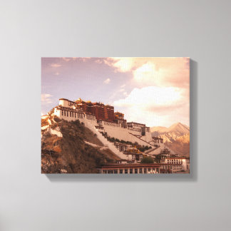 Potala Tibet Canvas Afdruk