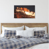 Potala Tibet stretched canvas Print (Insitu (Slaapkamer))
