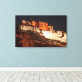 Potala Tibet stretched canvas Print (Insitu (Houten vloer))