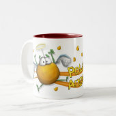 Potato Angels Tweekleurige Koffiemok (Voorkant links)