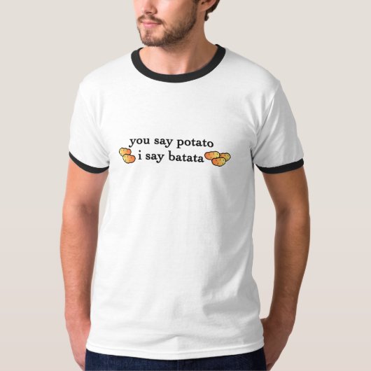 Potato Batata T-shirt (Voorkant)