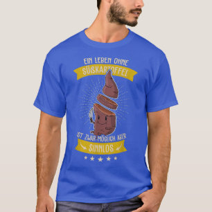 potato Batate Vegan Vegetarian Cuisine 1175 T-shirt