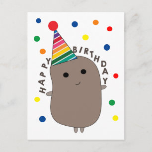 Potato Birthday Briefkaart
