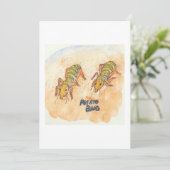 Potato Bug Greeting Card Kaart (Staand voorkant)