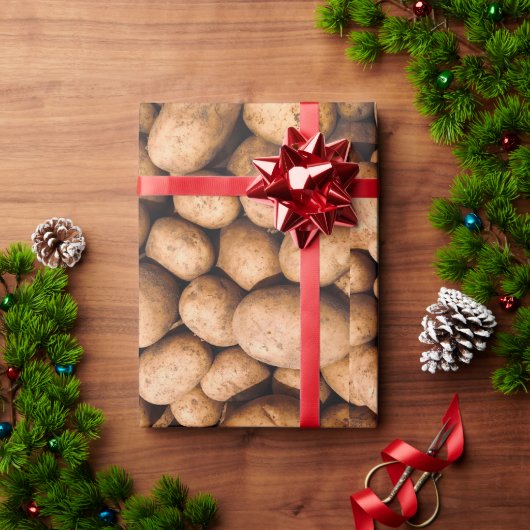 Potato Cadeaupapier (Feestdagen Geschenken)