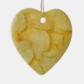 Potato Chip Keramisch Ornament (Rechts)