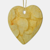 Potato Chip Keramisch Ornament (Links)