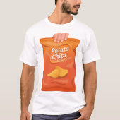 Potato Chips Tüte T-shirt (Voorkant)