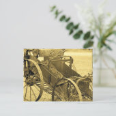 Potato Digger Briefkaart (Staand voorkant)