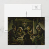 Potato Eaters door Vincent Van Gogh Briefkaart (Voorkant / Achterkant)