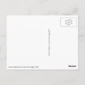 Potato Eaters door Vincent Van Gogh Briefkaart (Achterkant)