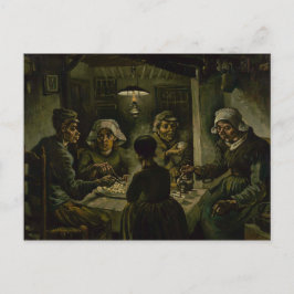 Potato Eaters door Vincent Van Gogh Briefkaart