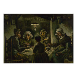 Potato Eaters door Vincent Van Gogh Foto Afdruk