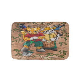 Potato Harvest Cats Badmat