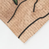 Potato Harvest Cats Fleece Deken (Hoek)