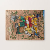 Potato Harvest Cats Legpuzzel (Horizontaal)
