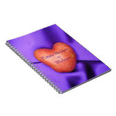 Potato Heart Potato Recipes Personalized notitiebo Notitieboek (Rechterzijde)