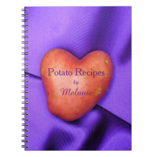 Potato Heart Potato Recipes Personalized notitiebo Notitieboek