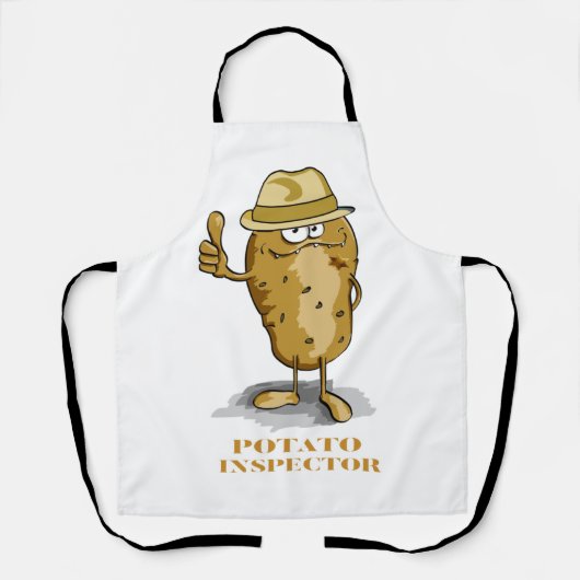 Potato Inspector Schort (Voorkant)