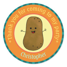 Potato Party Dank u Gepersonaliseerd