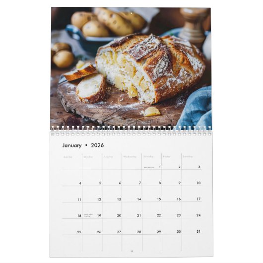 Potato Passion – A Year of Comfort & Creativity Kalender (Jan 2026)