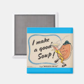 Potato Pete maakt een goede soep Magneet (Voorkant / Achterkant)
