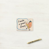 Potato Pete maakt een goede soep Post-it® Notes (Op bureau)