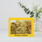 Potato Salad Recipe Briefkaart (Staand voorkant)