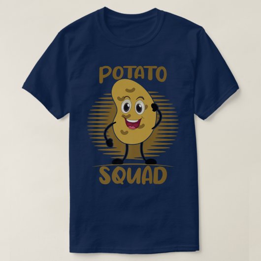 POTATO SQUAD Grapy Vegetarian Matching Pot T-shirt (Design voorkant)