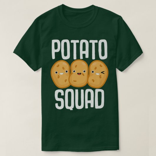 Potato Squad Potato Spud T-shirt (Design voorkant)