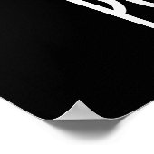 Potatoad Funny Potato Toad Pun Dark BG Poster (Hoek)