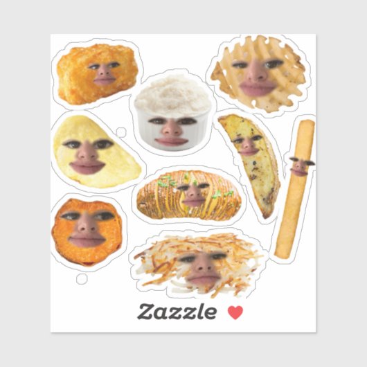 Potatocore nikki sticker (Vel)