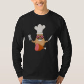 Potatoe Budger Vegetable Hobby Chef T-shirt (Voorkant)