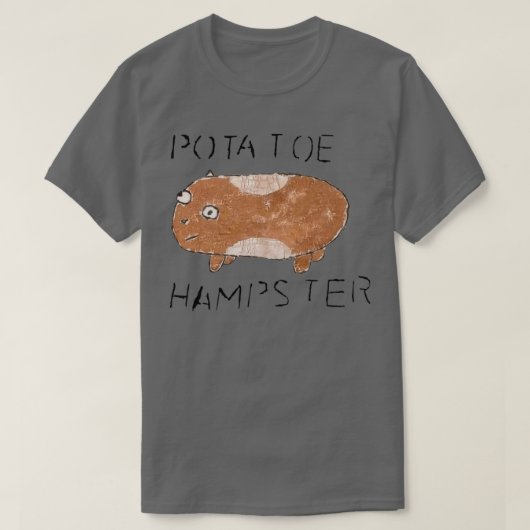 Potatoe Hampster T-shirt (Design voorkant)