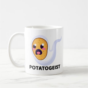 Potatogeist Spooky Spud Potato - Cute Halloween Koffiemok