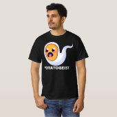 Potatogeist Spooky Spud Potato - Cute Halloween T-shirt (Voorkant volledig)